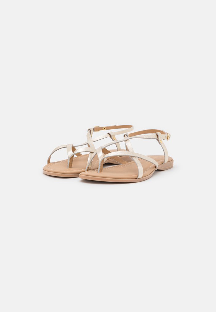 Sandales Anna Field T-bar Doré Femme | IYM-7643718